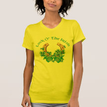 Luck O' The Irish Horseshoe T-shirts