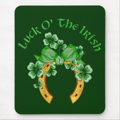 Luck O' The Irish Mouse Mats by Spice