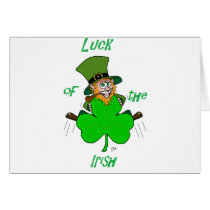 Luck of the Irish Card