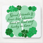 Luck of the Irish! mousepads