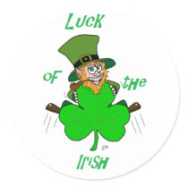 Luck of the Irish Sticker