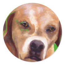 Lucks' Wiley Round Stickers