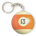 Lucky 13 keychains