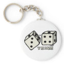 Lucky 7 keychains