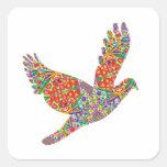 Lucky ANGEL Bird - Perfect Goodluck GIFT Square Sticker