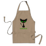 Lucky Black Cat Apron / Smock