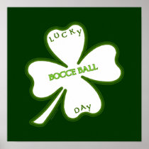 Lucky Bocce Ball Print