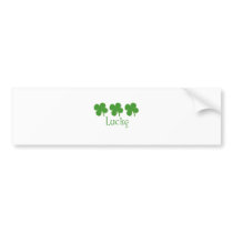 Lucky Bumper Stickers