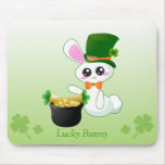 Lucky Bunny mousepads