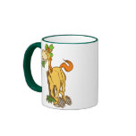 Lucky Cartoon Horse on St Patrick's Day mug