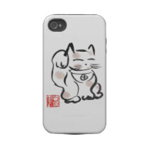 Lucky Cat iPhone Case Iphone 4 Tough Covers