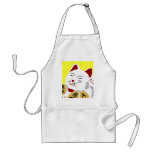 Lucky Cat Vector aprons