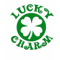 Lucky Charm Irish Four Leaf Clover T-Shirt, Ladies