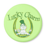 Lucky Charm Leprechaun Magnet