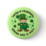 Lucky & Charming Kids Pin buttons