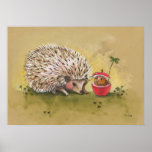 Lucky Clover Afternoon   Large Poster posters