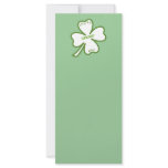 Lucky Cricket Day rack cards