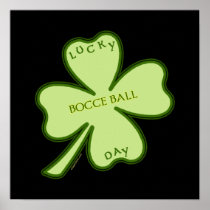 Lucky Day Bocce Ball Print