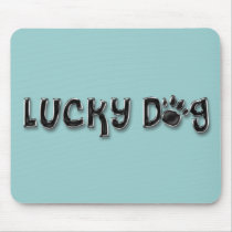Lucky Dog Paw Print