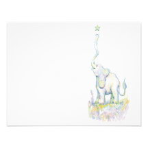 Lucky Elephant Invitation