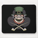 Lucky Evil Leprechaun mousepads
