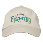 Lucky Fishing Embroidery Hat embroidered hats