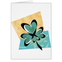Lucky Four Leaf Clover cards