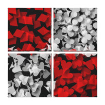 Lucky Gambler Canvas Print