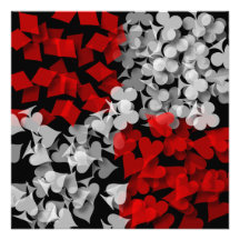 Lucky Gambler Custom Invitation