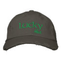 Lucky Hat Embroidered Hat embroidered hats