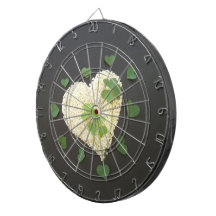 LUCKY HEART DARTBOARD