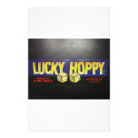 Lucky Hoppy Label Stationery Design