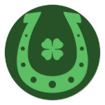 Lucky Horseshoe Sticker