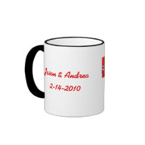 Lucky In Love Custom Mug