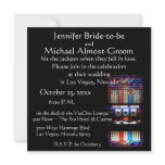Lucky in Love Las Vegas  Wedding Invitation