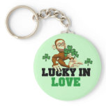 Lucky in Love St. Pat's Tshirts and Gifts keychains