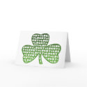 Lucky in Shamrock Greeting Card
