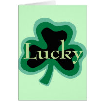 Lucky Irish Card