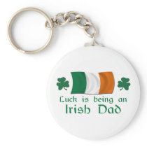 Lucky Irish Dad Keychain