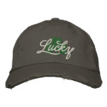 Lucky Irish embroidered hats