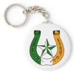 lucky irish horseshoe keychains