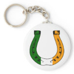 lucky irish horseshoe keychains