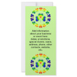 Lucky Irish Rainbow Shamrock rack cards