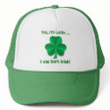Lucky Irish Shamrock Baseball Cap hats