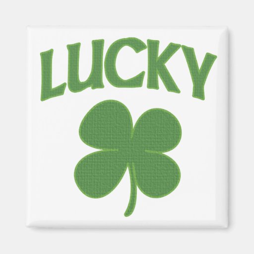 Lucky Irish Shamrock Refrigerator Zazzle