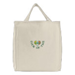 Lucky Irish St. Patrick's Day Bag embroidered bags