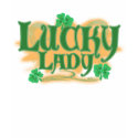 Lucky Lady Grn t-shirts