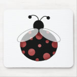 Lucky Ladybug mousepads