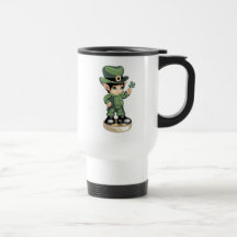 Lucky Leprechaun Travel Mug