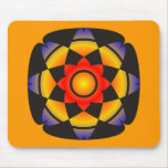 Lucky Lotus. Stylised Mandala.